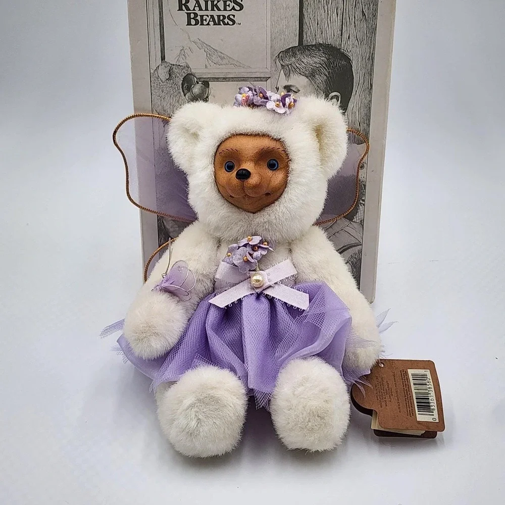 Robert Raikes Spring Flower Fairy Purple Limited Edition With Box Tags 10